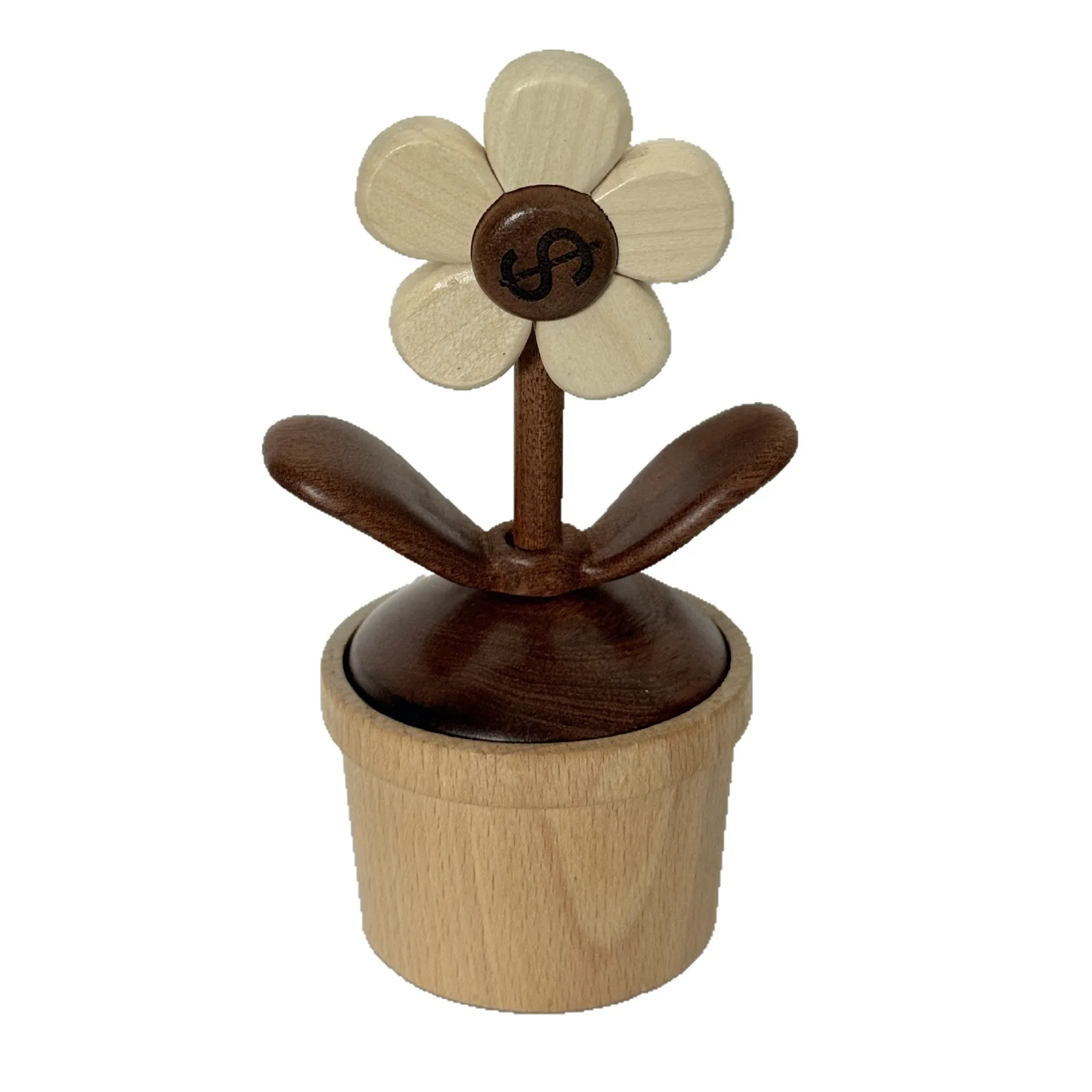 Rich flower music box practical ornament cute cure sky city music box for friends and girlfriends