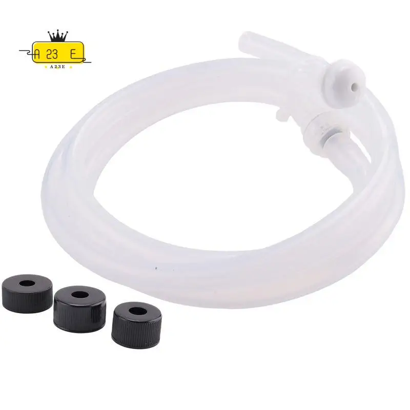 

A23E-Sink Soap Dispenser Extension Tube Kit 45Inch With Check Valve, No Need To Fill The Little Bottle Again