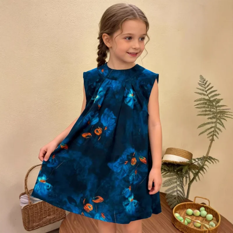 

Girls' summer dresses, children's princess dresses, wholesale tank dresses, baby clothes, children's clothing, children's skirts