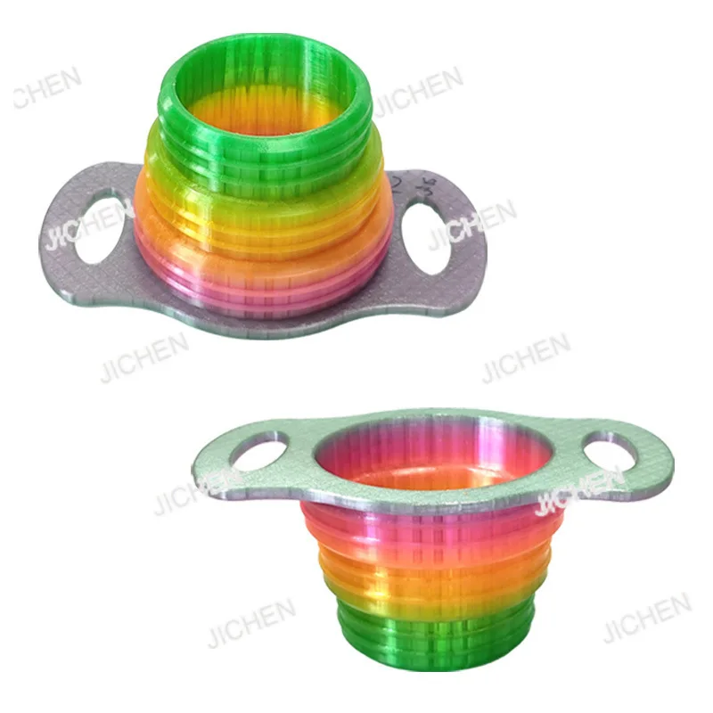 

Neu 3d printing consumables TPU rainbow 1.75mm multi-color rainbow gradual change TPU soft material consumables