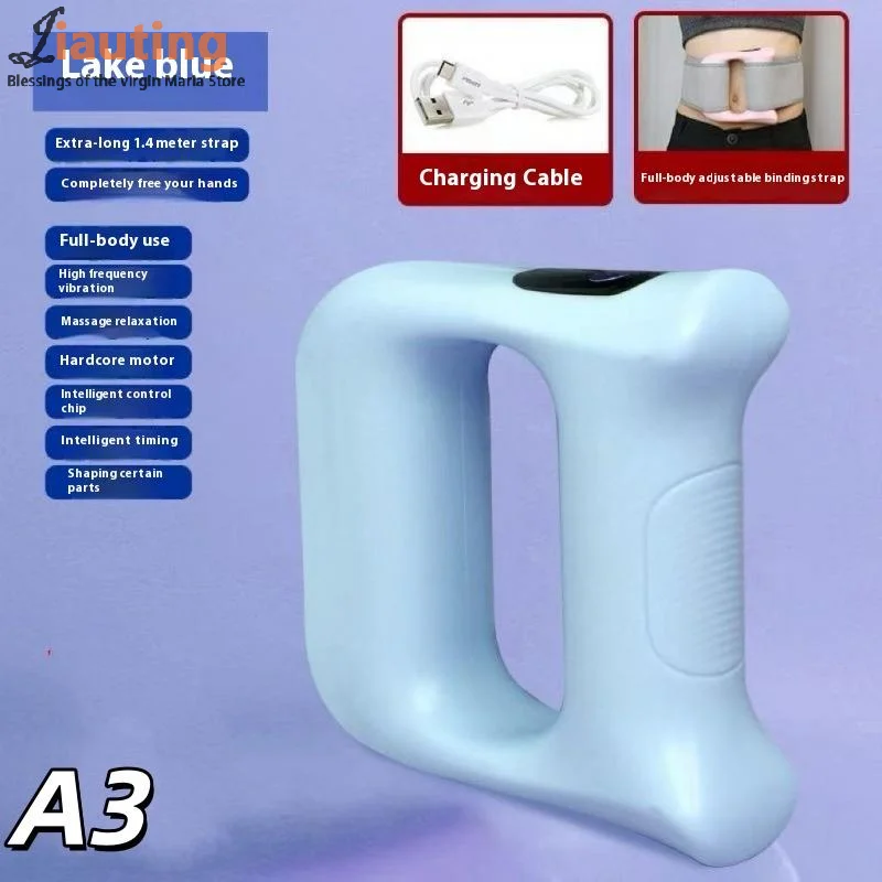 

Portable Percussion Fascia Ring USB Charging Massage Belt Vibrating Neck Membrane Massage Relaxation Shoulder Massage