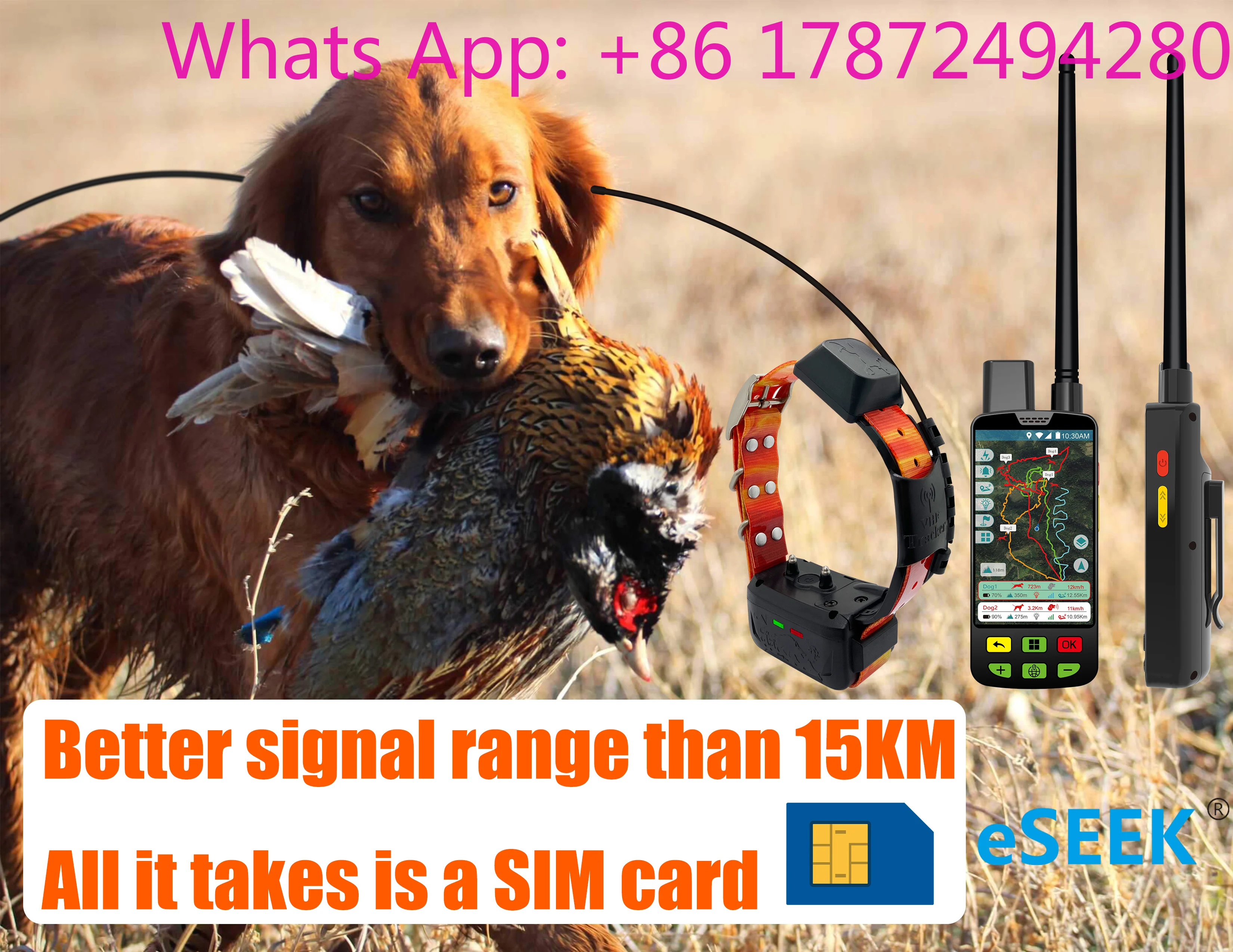 Hot Sale GPS Hound Tracker Collar