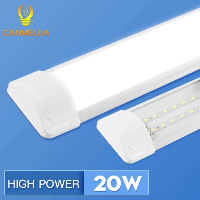 Tubo de luz Led T5 superbrillante, lámpara de pared de 20W, 220V, 60cm, para armario de casa