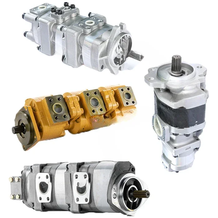 

-Fit Komatsu LW250-5H Crane LW250-5X Vehicle 705-56-34290 Hydraulic Oil Gear Pump