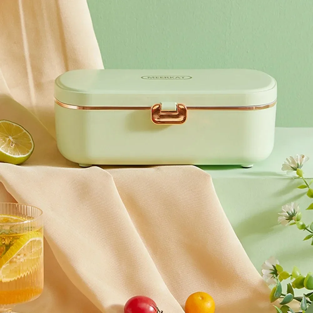 Electric Lunch Boxes Water Free Heating Bento Box Stainless Steel Food Warmer Office Portable Thermal Lunch Boxes portable Lunch