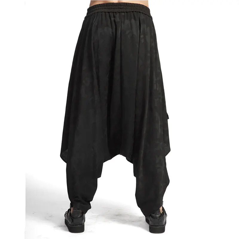 رجل القرون الوسطى Steampunk فضفاض ركض Sweatpants الشرير القراصنة النهضة القوطية قطرة المنشعب بنطلون هالوين تأثيري ازياء