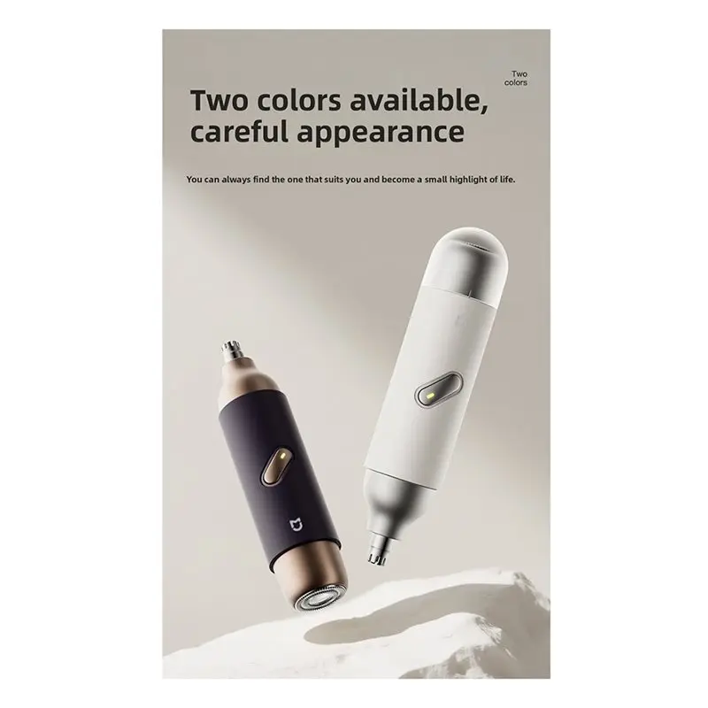 A39M الكهربائية الشعر المتقلب للرجال للأنف السوالف الحواجب اللحية 2 في 1 مقص الشعر ماكينة حلاقة قابلة للشحن غير مؤلم جديد #3