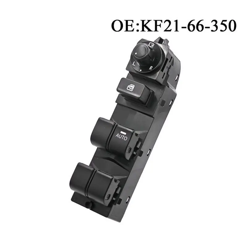 Car Electric Master Power Window Control Switch Regulator Button KF21-66-350 For Mazda CX-5 2012-2020 RHD