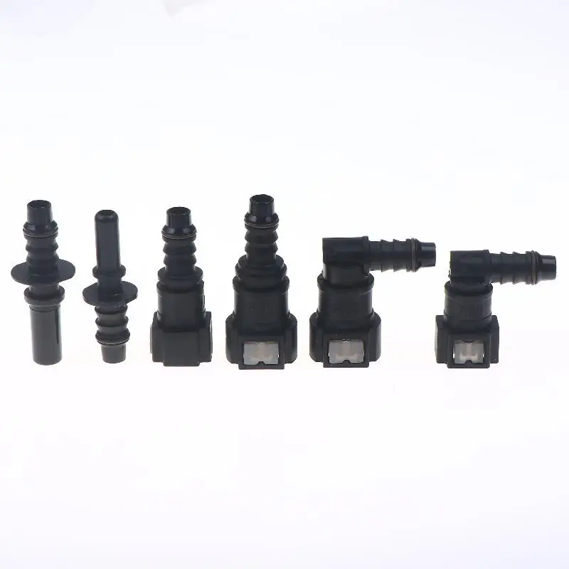 

Car Fuel Line Coupler Hose Quick Connect ID8 7.89 Plastic Nylon Oil Line Pipe Adapter Disconnect Release Hose Connector