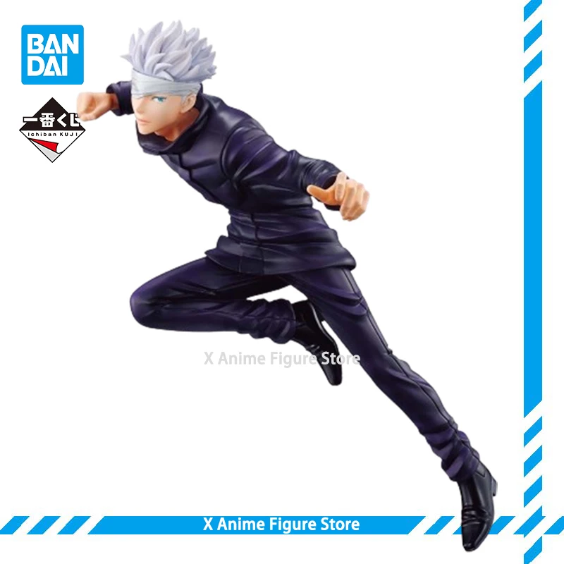 

In Stock Original Banpresto Ichibankuji Anime Jujutsu Kaisen Satoru Gojo Figure Boxed Collectible Decoration Model Ornament