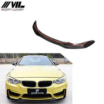F82 M4 2Dr Carbon Fiber Rear Trunk Spoiler Wing For BMW 2015