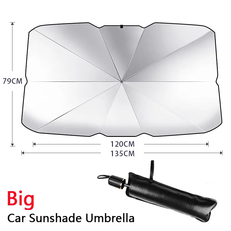 Car Sunshade Umbrella Car Front Window Sunshade Cover For Peugeot GT GTLine RCZ 307 308 508 3008 5008 2008 206 207 208 407