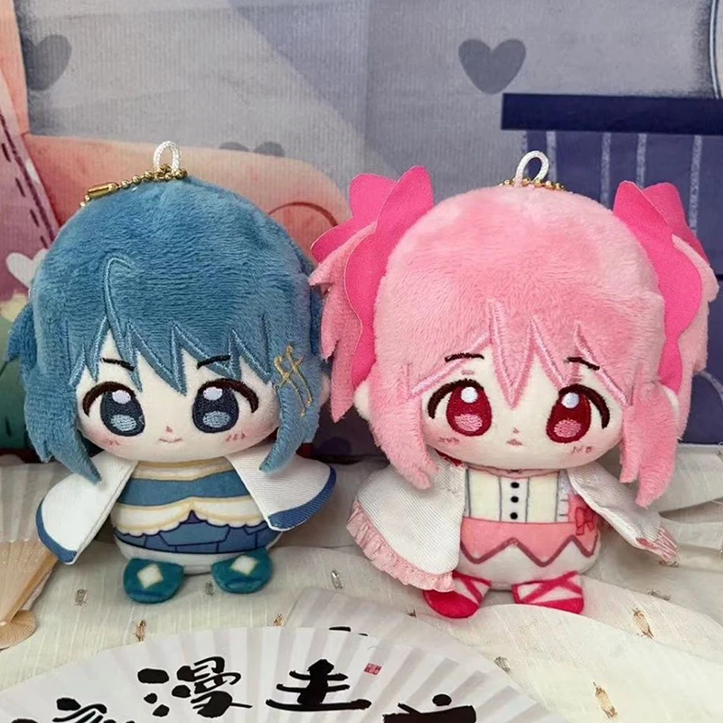 

Anime Anime Puella Magi Madoka Magica Plush Toys Kaname Madoka Plushie Pendant Sakura Kyouko Stuffed Doll Christmas Gifts 10cm