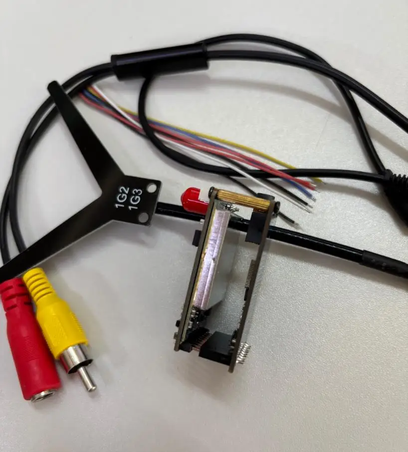 ตัวรับสัญญาณแว่นตา Skyzone 1.2G 1.3GHz VRX 1W 1080-1360MHz โมดูลรับสัญญาณวิดีโอ VTX สำหรับโดรน Fatshark FPV DJI V1 V2