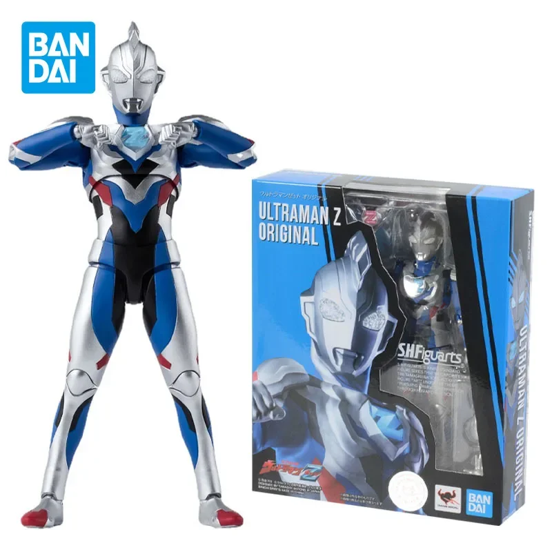 

Bandai натуральная SHF Ultraman Z ОРИГИНАЛЬНЫЕ суставы подвижные аниме фигурки игрушки для мальчиков и девочек детские подарки модель украшения
