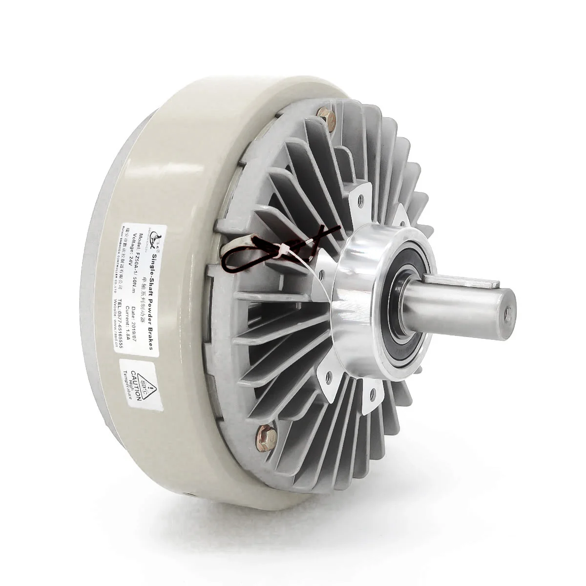 SHENGDA Factory Supply FZ25A-1Y Single-Shaft Magnetic Powder Brakes 2.5KG for Slitting Machine Spare Part