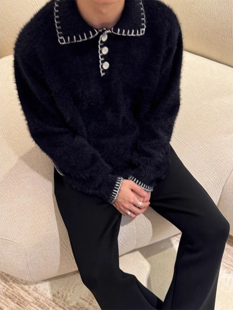 

Свитер Cleanfit: Мягкий, уютный, осенне-зимний, для мужчин и женщин, повседневный, свободный, вязаный, удлиненный рукав