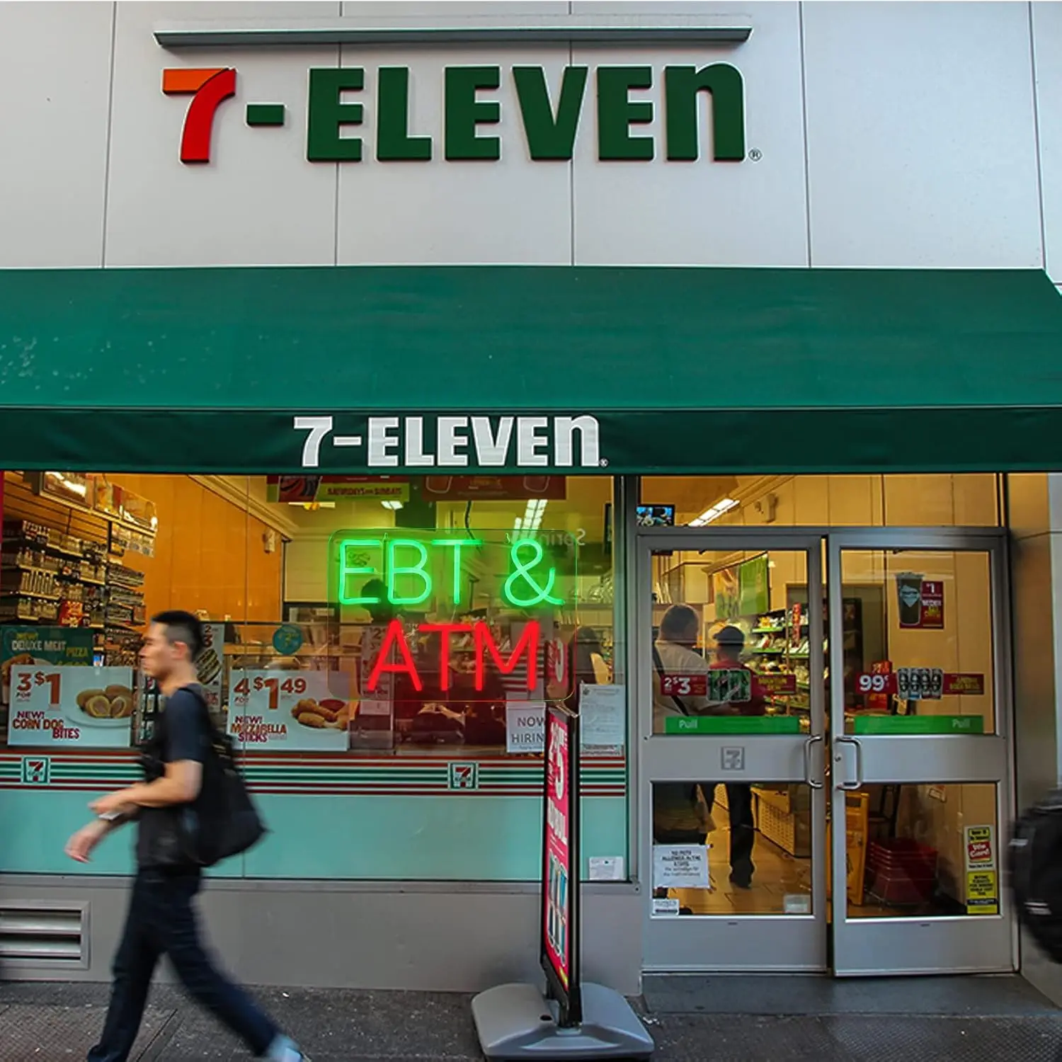 EBT & ATM النيون USB عكس الضوء ضوء النيون لمتاجر الراحة سوبر ماركت مطعم مكتب بار حانة ديكور الأعمال Led تسجيل