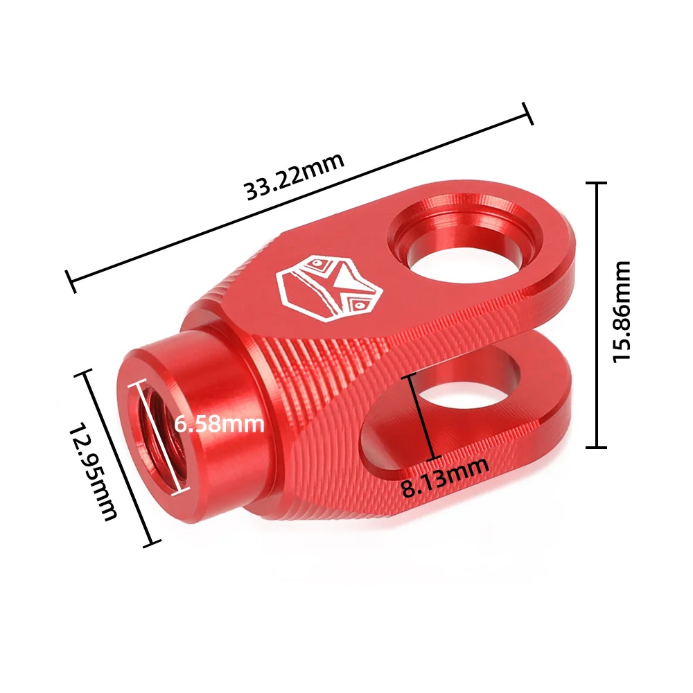 Motorcycle Rear Brake Clevis CNC Aluminum Replacement for Yamaha YZ125 YZ250 YZ250F YZ450F YZ125X YZ250X YZ250FX YZ450FX WR250F