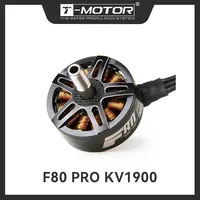 T-MOTOR F80 PRO 3-6S Fpv Racing Drone Motor KV1900 KV2200 KV2500 Brushless Motor high efficient For long range Freestyle&Racing