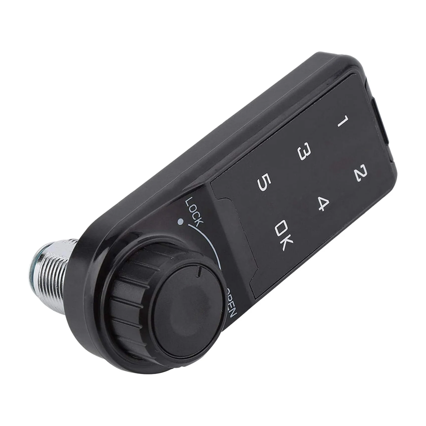 Combination Lock, Door Access Digital Electronic Security Cabinet Coded Locker Keypad Password Key Access Lock-B