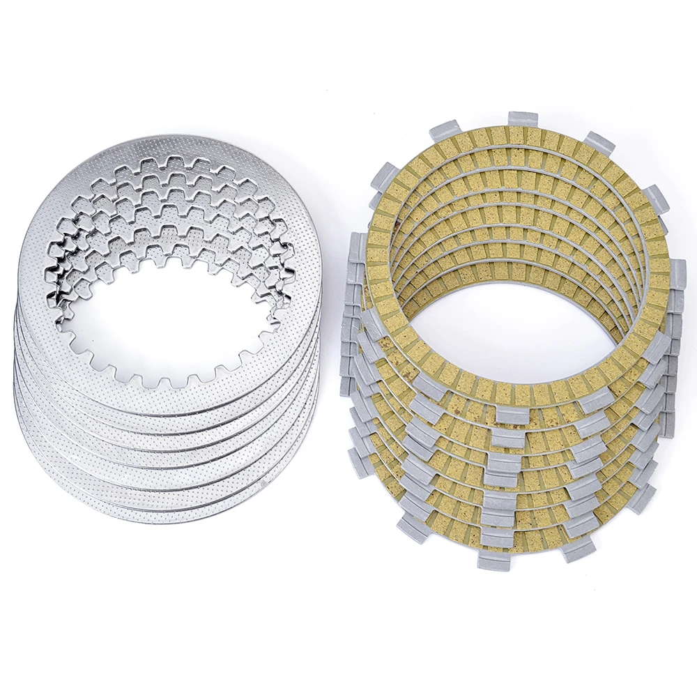 Clutch Friction Plates For Yamaha YZF R6 YZF600 1999-2005 R6S YZF 600 2003-2009 4FN-16321-00/5SL-16321-00 3J2-16324-00