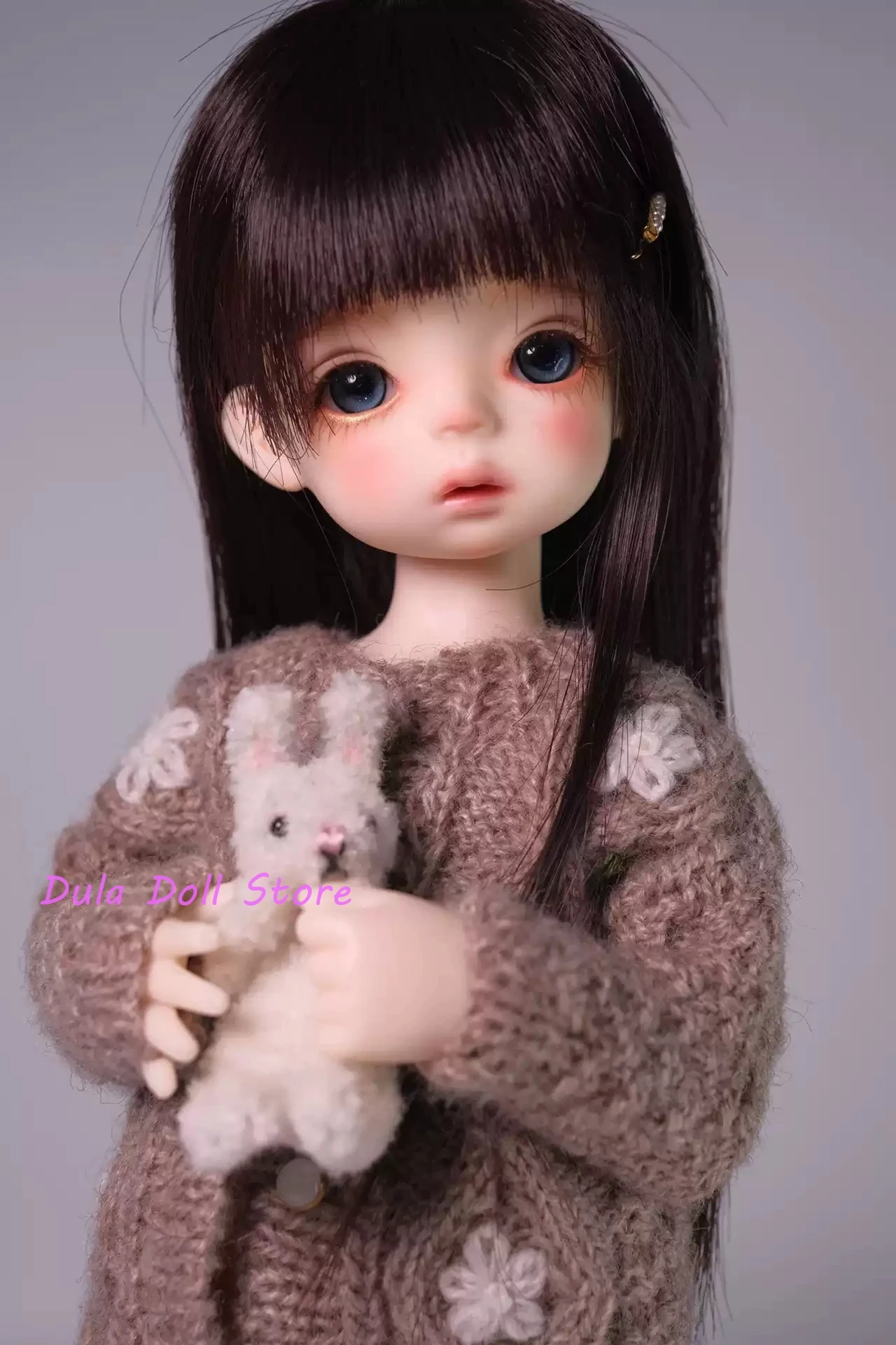 Dula Doll Clothes Dress Handmade sweater Blythe Qbaby ob24 ob22 1/6 6 points body doll