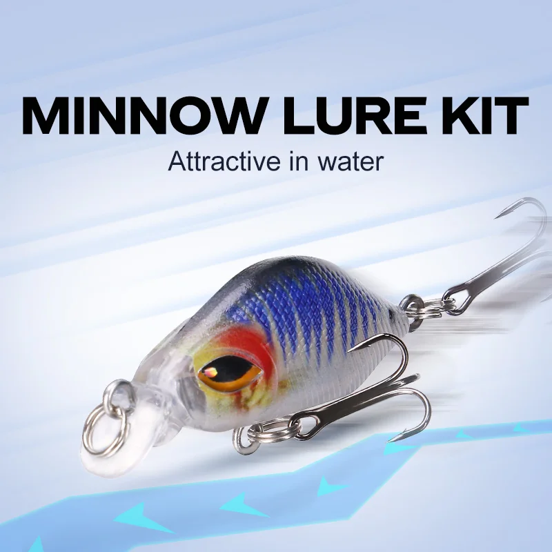 WEIHE D0679 Kit de señuelos micro minnow - imagen 3