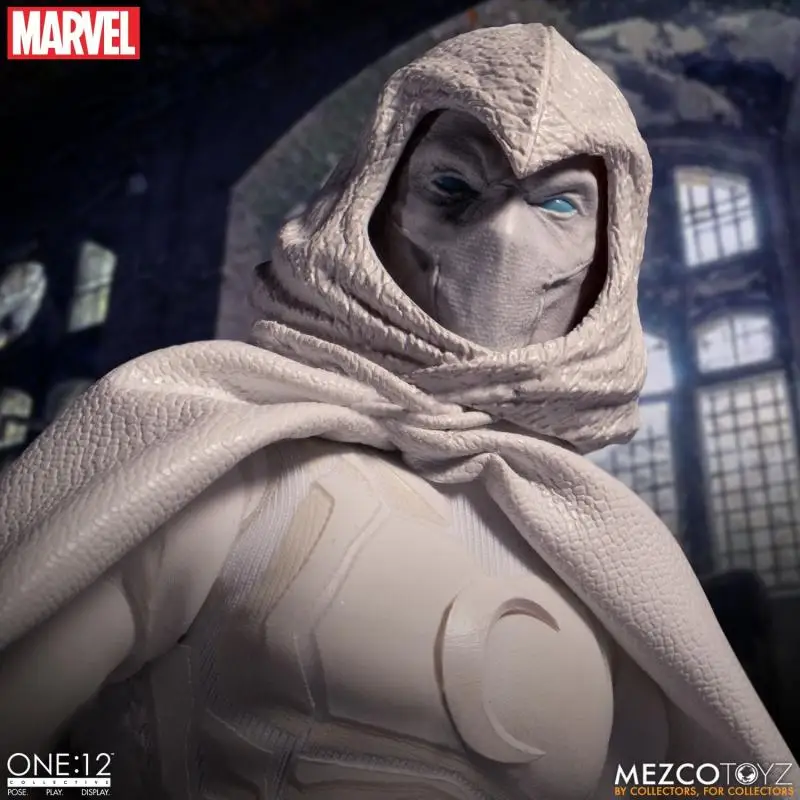 In Stock Original Mezco ONE:12 Moon Knight Anime Action Collection Figures Model Toys Gifts for Kids