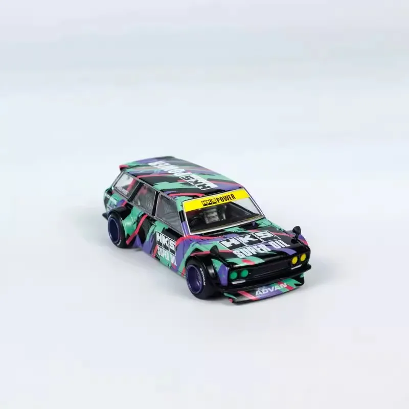 MINI GT 1/64 KAIDO Casa Chevrolet Silverado Modello di Auto Simulazione Statica Sala Display Auto Modello In Lega Collezione di Auto Ragazzo Regalo