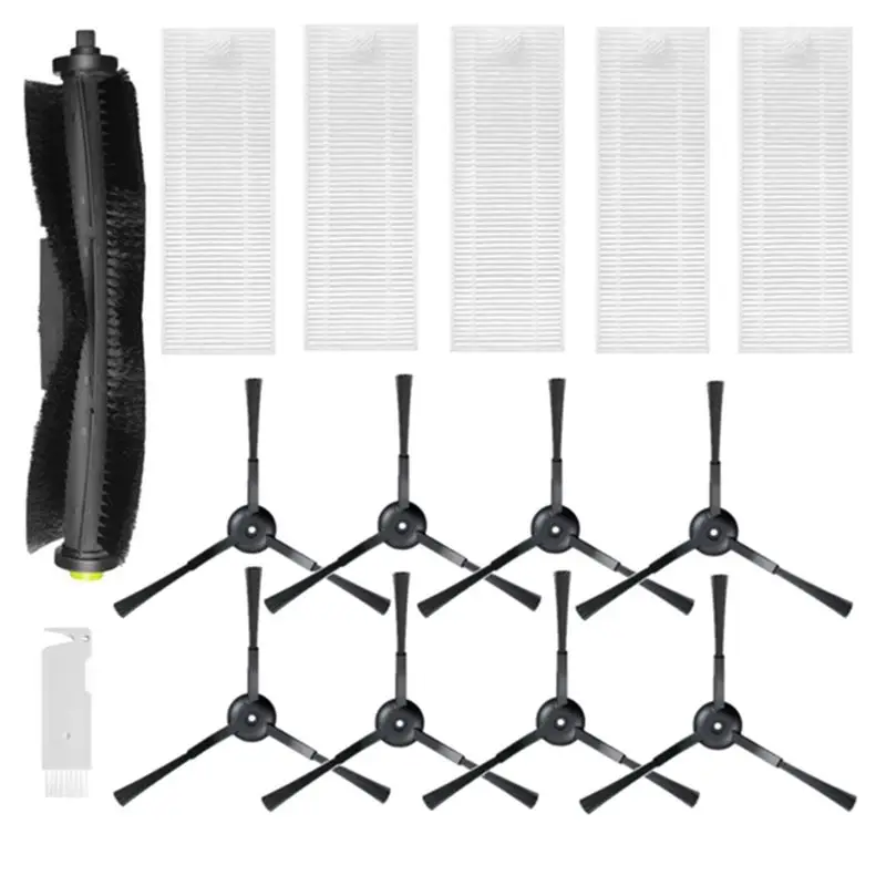 

[NEW!N92R】 For Qihoo 360 S10 X100 Max Robot Vacuum Cleaner Spare Main Brush Hepa Filter Side Brush Replacement Accessories