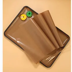 Non Stick Baking Pizza Oilcloth Teflon Heat-resistant Household Baking Tray Cake Roll Oven Oilcloth Non Stick Cloth Baking