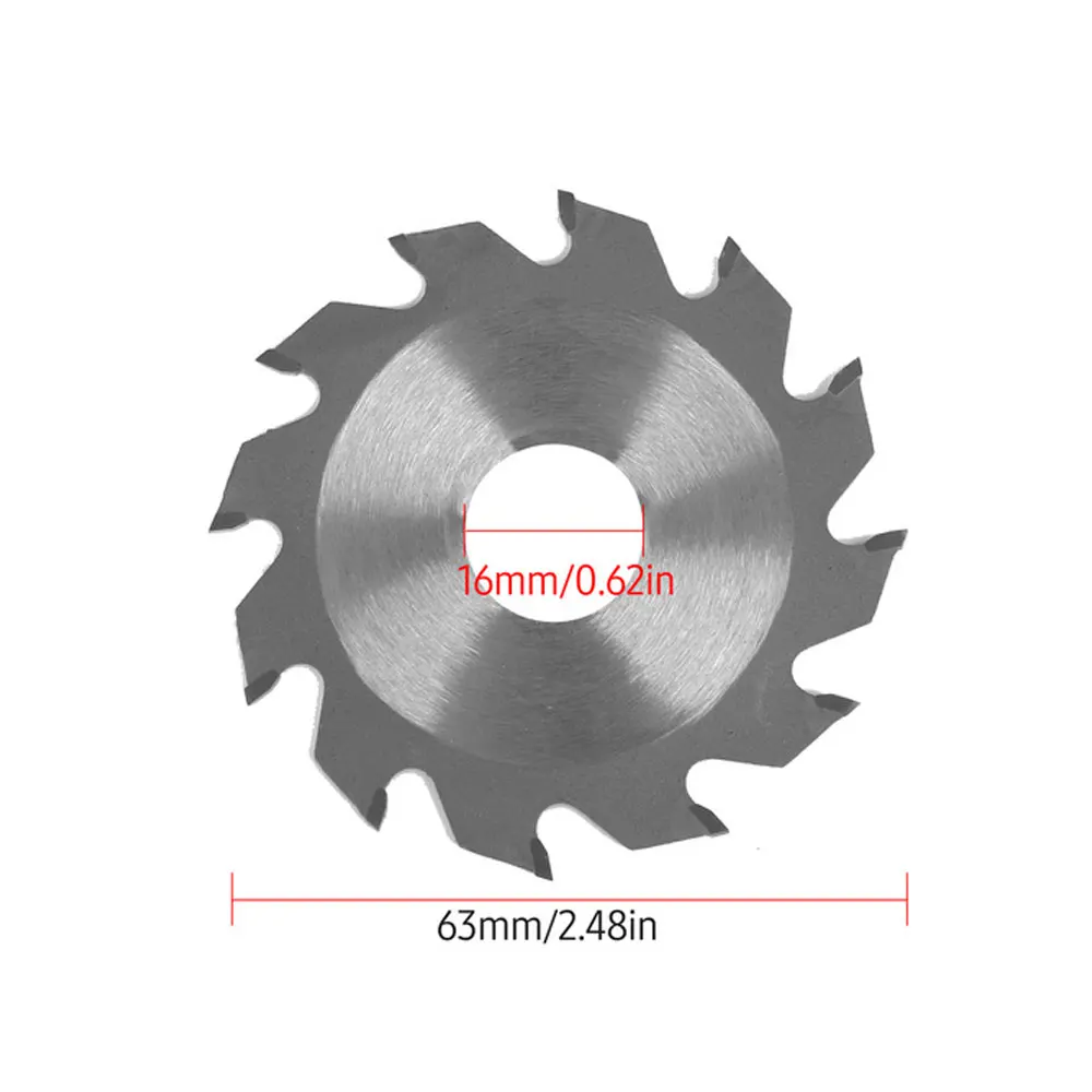 2.5inch 63mm Alloy HSS High Speed Hacksaw Blade Diamond Chip Resin Grinding Wheel Multifunctional Cutting Saw Blade For Motor