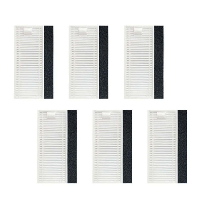 6Pcs Hepa Filter Plastic Sweeping Robot For Tikom G8000/G8000 Pro/Honiture G20 Robot Vacuums Spare Part Accessory-A78U