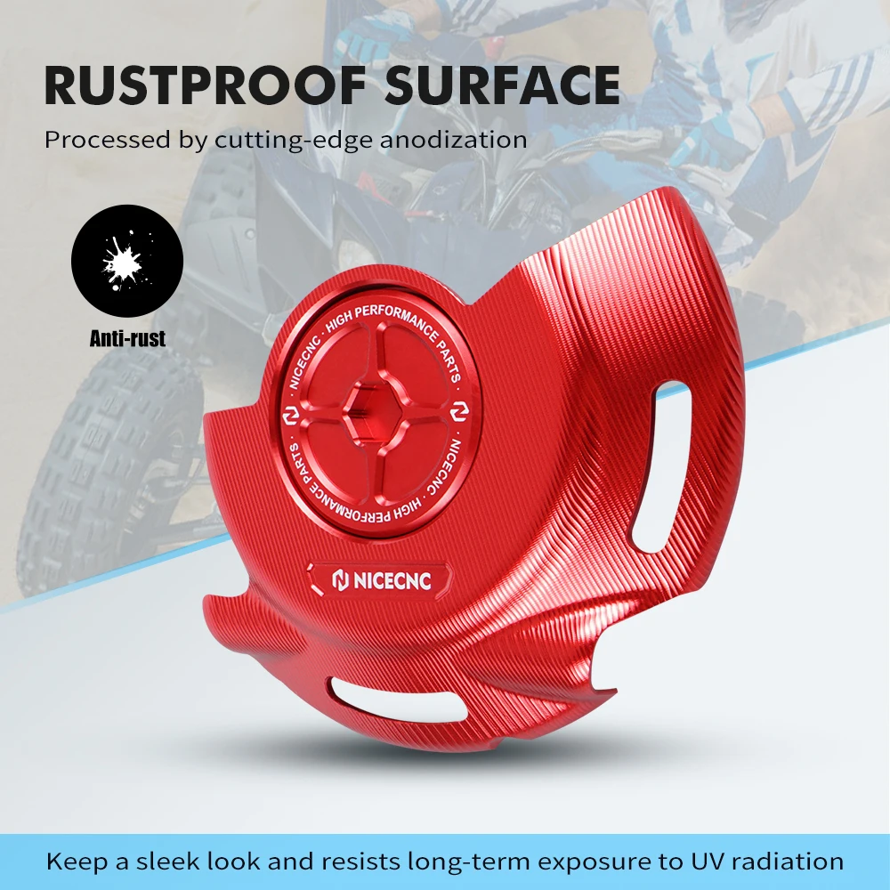 

For Yamaha YFZ450R Crankcase Cover & Engine Timing Plug Motorcycle YZ450F ATV GRIZZLY 700 550 RHINO700 WR450F