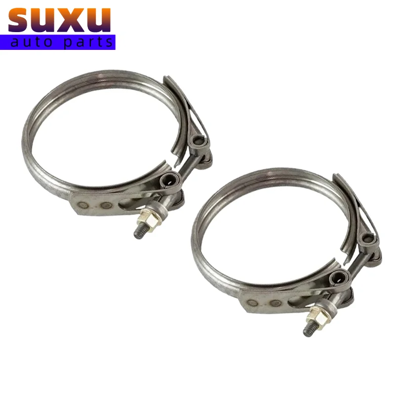 OEM 21325765 842993 1/2PCS Exhaust Clamp For Volvo Penta 30 31 32 40 41 42 43 44 300 D4 Exhaust Elbow & Turbo Exhaust Clamp