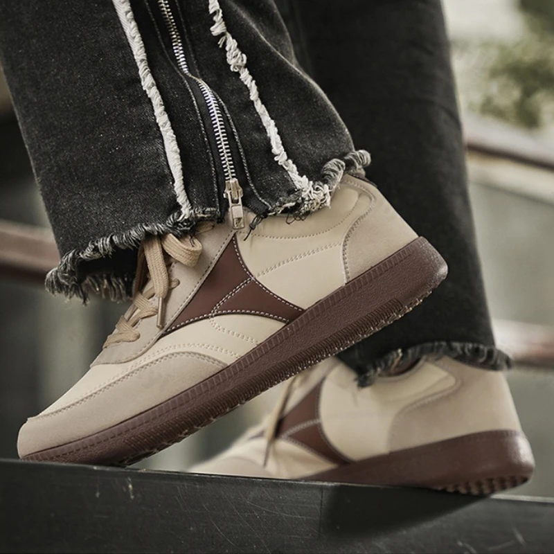 

Men's Low Help Shoes 2025 Spring Autumn Lightweight Comfortable Soft Sole Casual Shoes Fashion Lace Up Outdoor Non Slip Sneakers