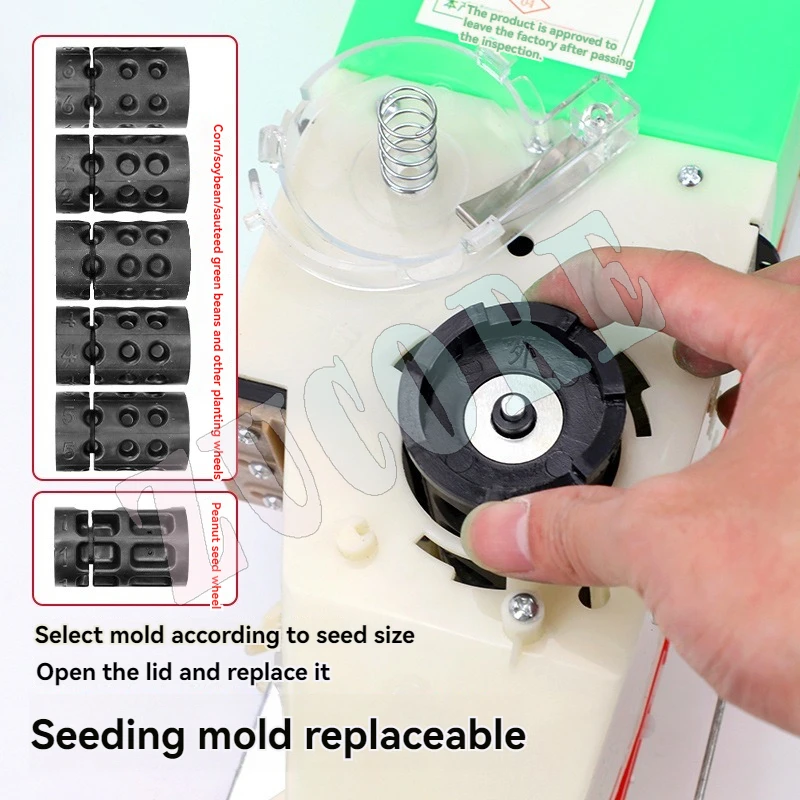 Multifunktionale Mais Bohnen Erdnuss Gemüse Samen Aussaat Maschine Landwirtschaftliche Landwirtschaft Hand Werkzeuge Samen Bohrer