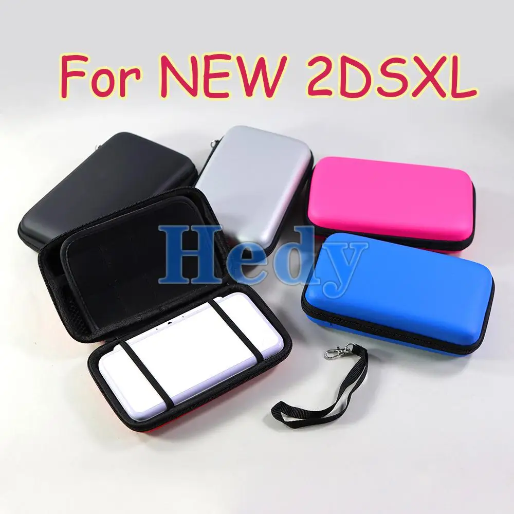 5pcs EVA Carrying Case Bag For New 2DS XL 2DS LL 2DS XL Storage Case Cover For Nintendo Pouch Hard Bags With Strap