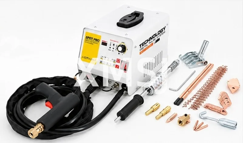 M95E-P Sheet Metal Repair Machine, Automotive Dent Repair Tool, Meson Machine, Intelligent Induction Spot Welding Machine