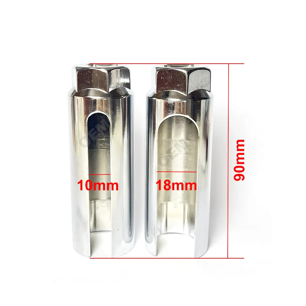 Auto Oxygen Sensor Socket Wrench with Side Wire Cutout 22mm 1/2\