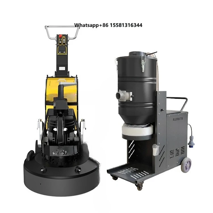 Large Capacity Automatic Cleaning System Industrial Vacuum Cleaner Floor Grinder Industrial Vacuum Cleaner