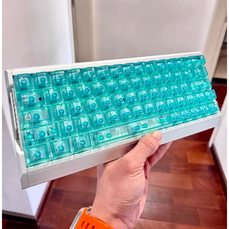 New Arrival Custom Keyreative Artisan Keycaps - UV Coated Multi-Color High Translucency ABS OEM Profile Ergonomic Design
