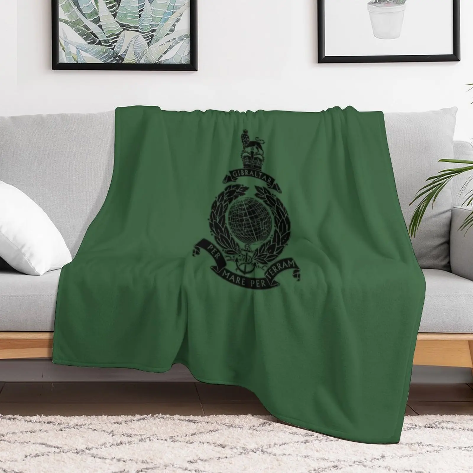 Royal Marines (United Kingdom) Throw Blanket heavy to sleep Bed Fashionable Blankets