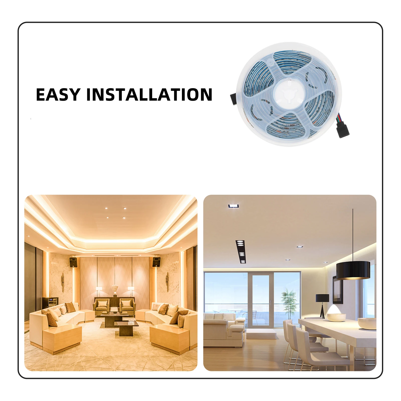 

LED Strip Light 2835 SMD Remote Control Backlight Waterproof String Lights Decorative Atmosphere LED Lighting