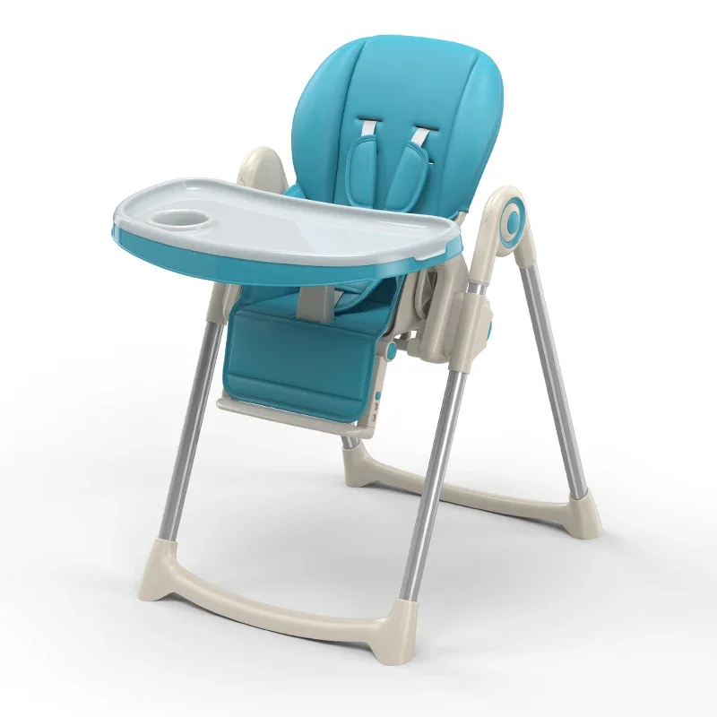 Baby High Chair 3 in 1 Multi-functional Foldable Dining Chair Adjustable Baby Feeding Height Portable Baby High Chair