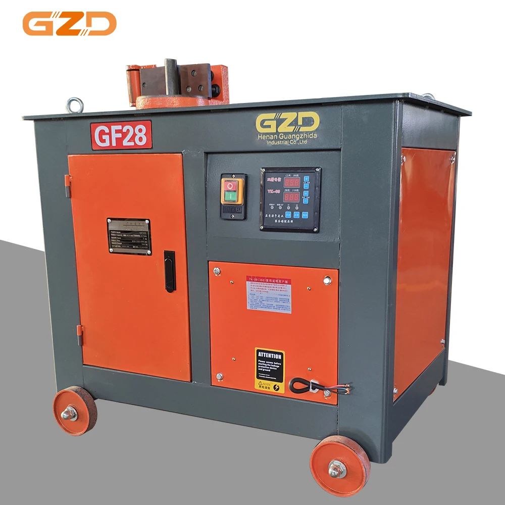 GF28 Rebar Stirrup Bender High Precision Steel Bar Forming Bending Machine