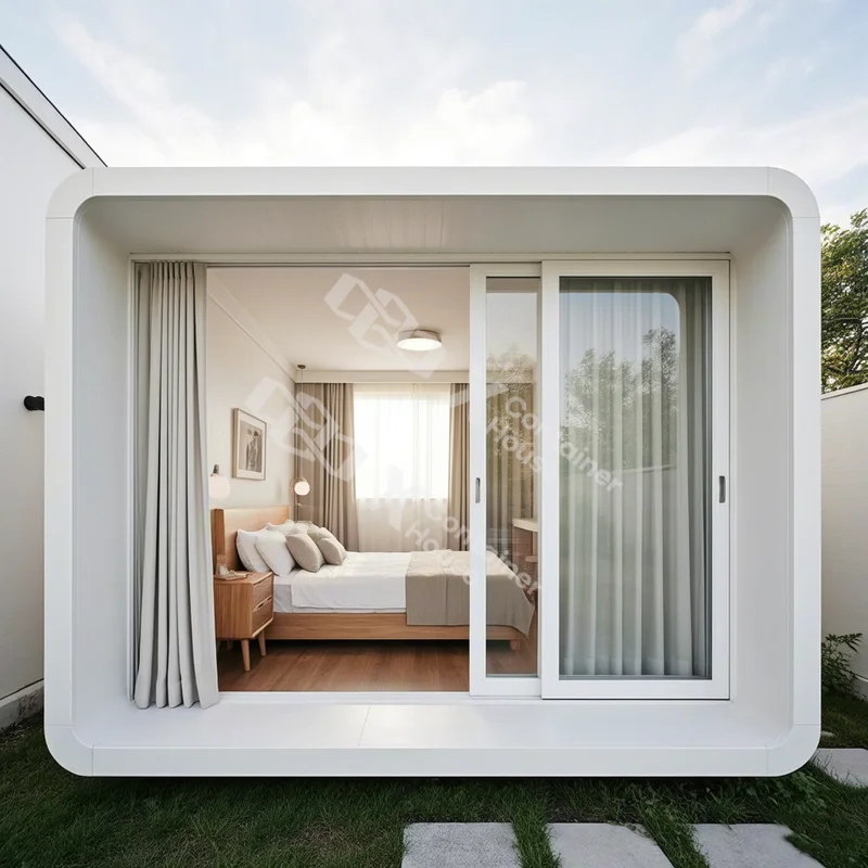 Manufacturers Supply Modular Apple Capsule House Prefab