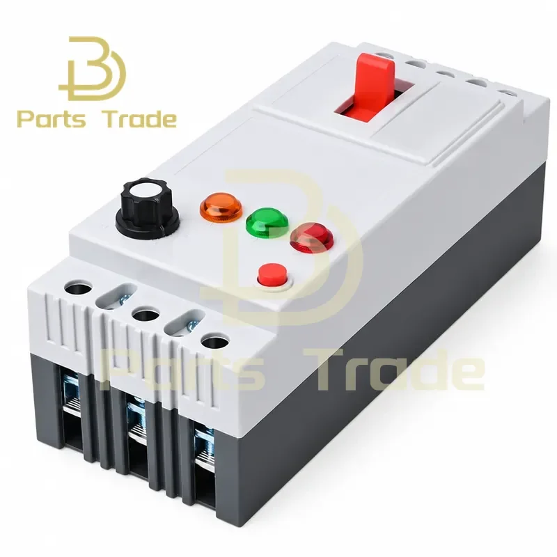 for Phase-deficient Protector Three-phase Protector 380V Circuit Breaker 40A Switch Motor Phase-break Leakage Protection
