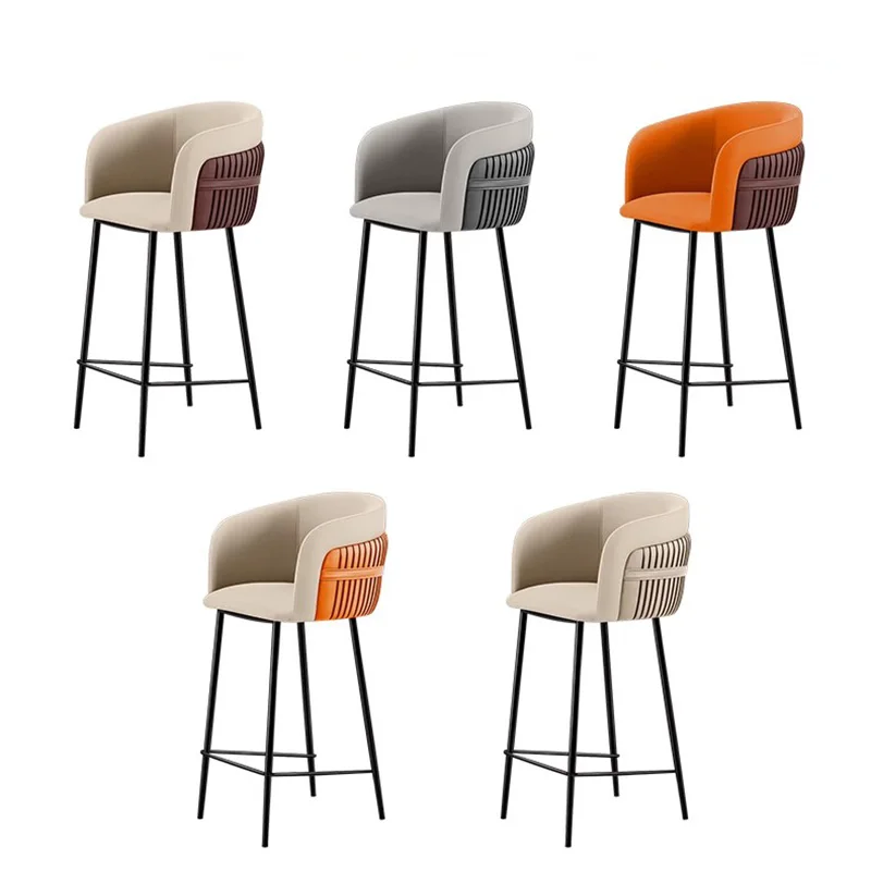 Tabourets de Bar confortables de luxe, chaises de Bar esthétiques d'ordinateur de styliste pour Restaurant, chambre à coucher nordique, meubles de Suite de salon Banqueta